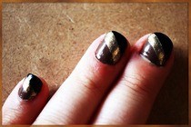 Tri Color Nail Stripping/Banding 