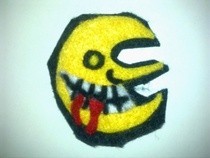 Soul Eater Moon Felt Badge