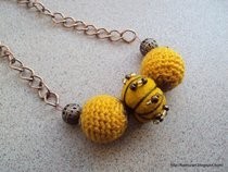 Hand Felted Beads Necklaces