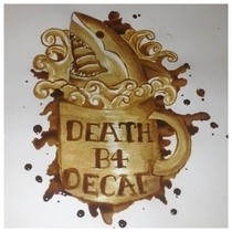 Instant Coffee Painting