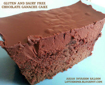 Gluten And Dairy Free Chocolate Ganache Cake
