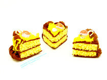 Polymer Clay Yellow Cake