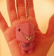Vinyl Keychain