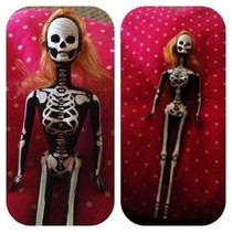 Skeleton Barbie 