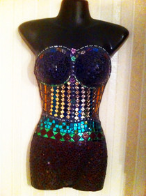Mosaic Mannequin Torso