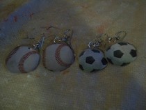 Sports Balls Earrings