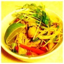 Low Fat Pork Noodle Stir Fry