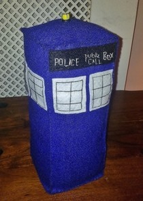 Doctor Who Felt Tardis