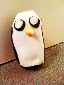 Adventure Time Gunther! 
