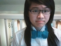 Crocheted Bow Tie