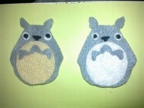Totoro Felt Pin Badge