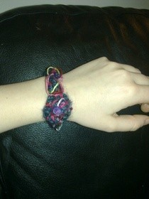 Twisted Wool Bracelet 