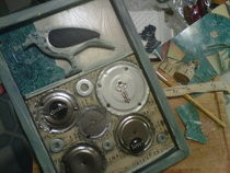 Upcycled Magnet Board