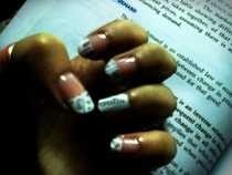 French Mani With A Twist :)