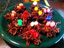 Birds Nest Cookies