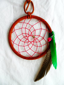 Pink Sugar Hemp Dreamcatcher