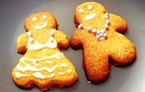 Blinging Gingerbread Men