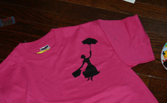 Mary Poppins Stencil