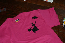 Mary Poppins Stencil