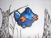 Mudkip Perler Creation
