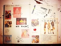 Stooshe Scrapbook Page