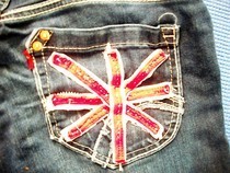 British Flag Jeans