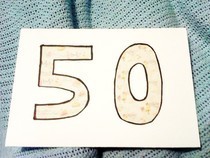 50th Birthday Card