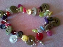 Mixed Button Bracelet