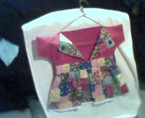 Little Dress Clothespin Bag