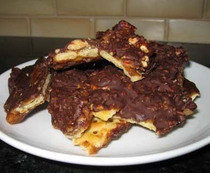 Chocolate Toffee Saltines