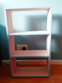 Painted Shelving Unit