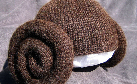 Knit Leia Wig