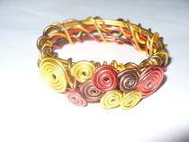 Tri Color Wire Bracelets