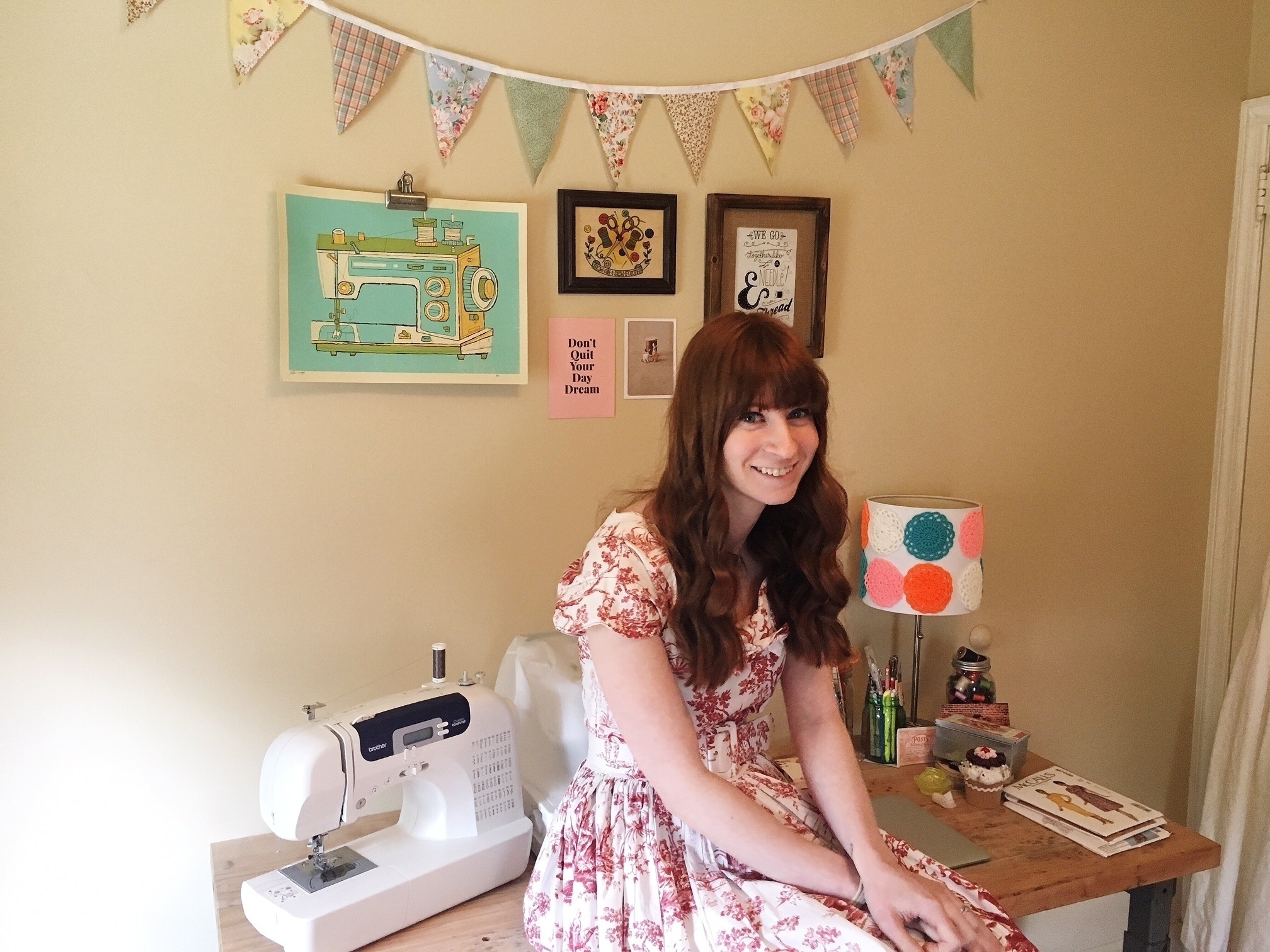 Erin's Craft room & Dressing room · Craft Room Tours · Cut Out + Keep ...