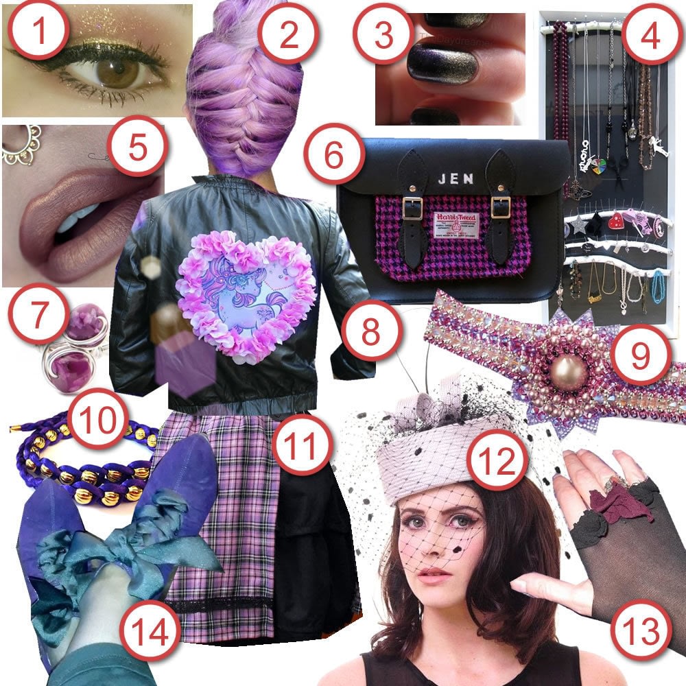 Purple Outfit · DIY The Look · Cut Out + Keep Craft Blog