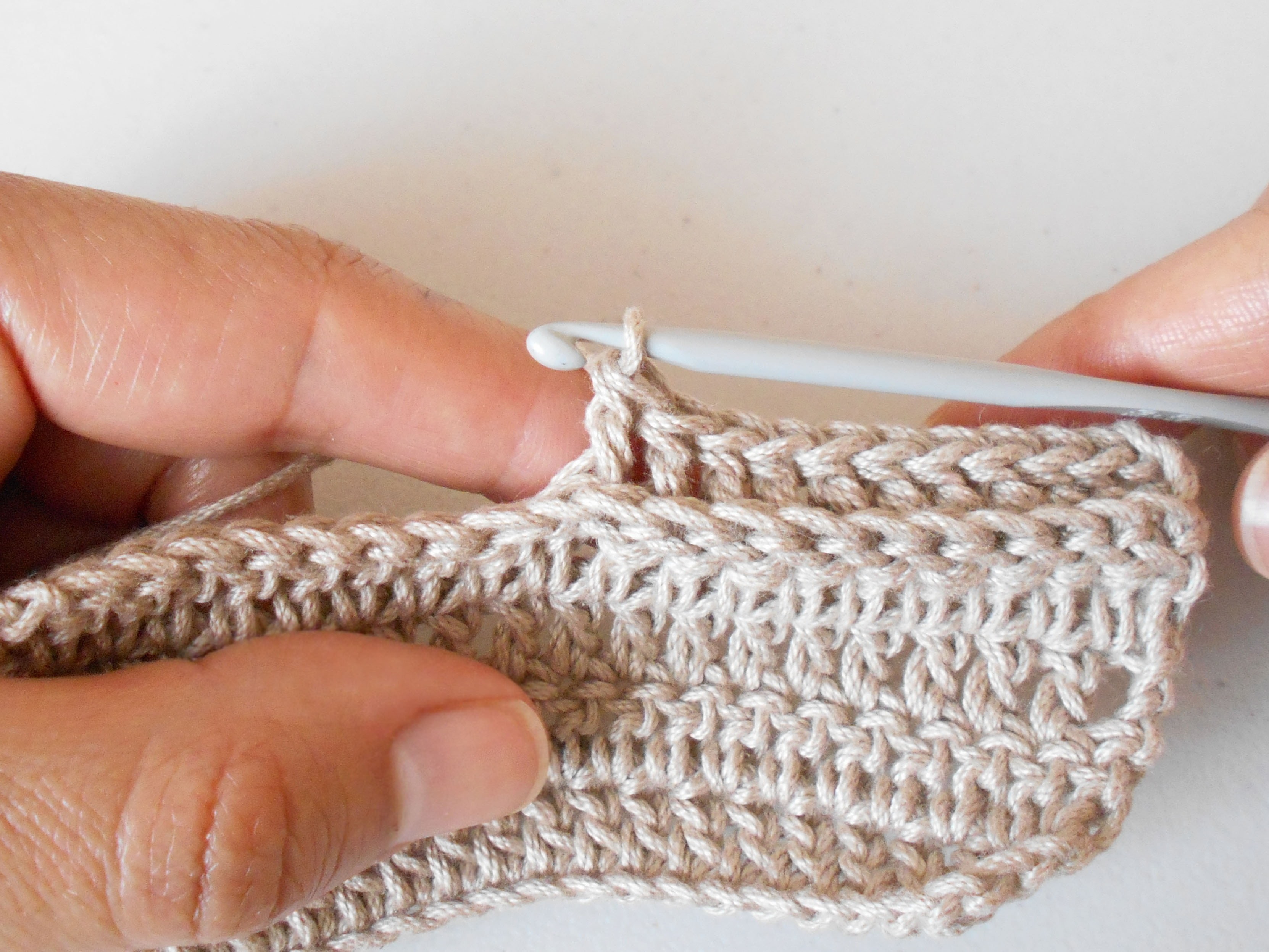 How-To Back Post Double Crochet · Technique Tuesday · Cut Out + Keep