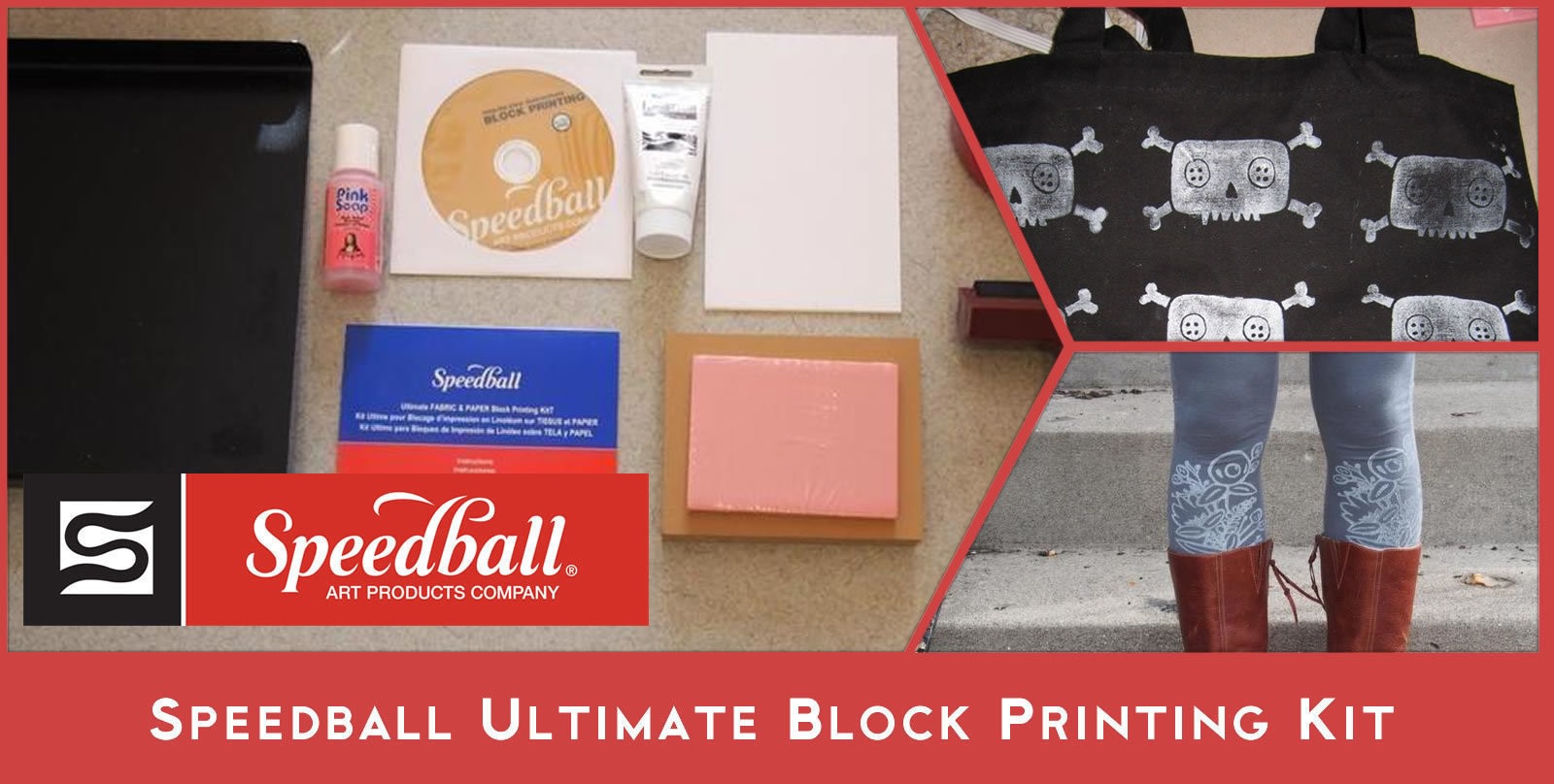 Speedball Ultimate Block Printing Kit · Craft Test Sidekicks · Cut Out