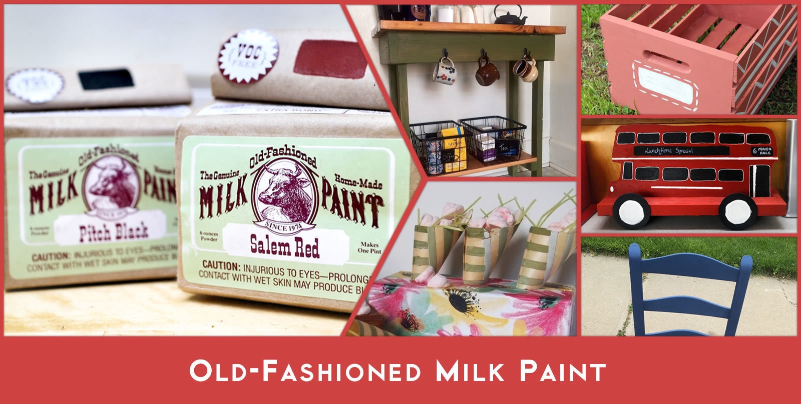 OldFashioned Milk Paint · Craft Test Sidekicks · Cut Out + Keep Craft Blog