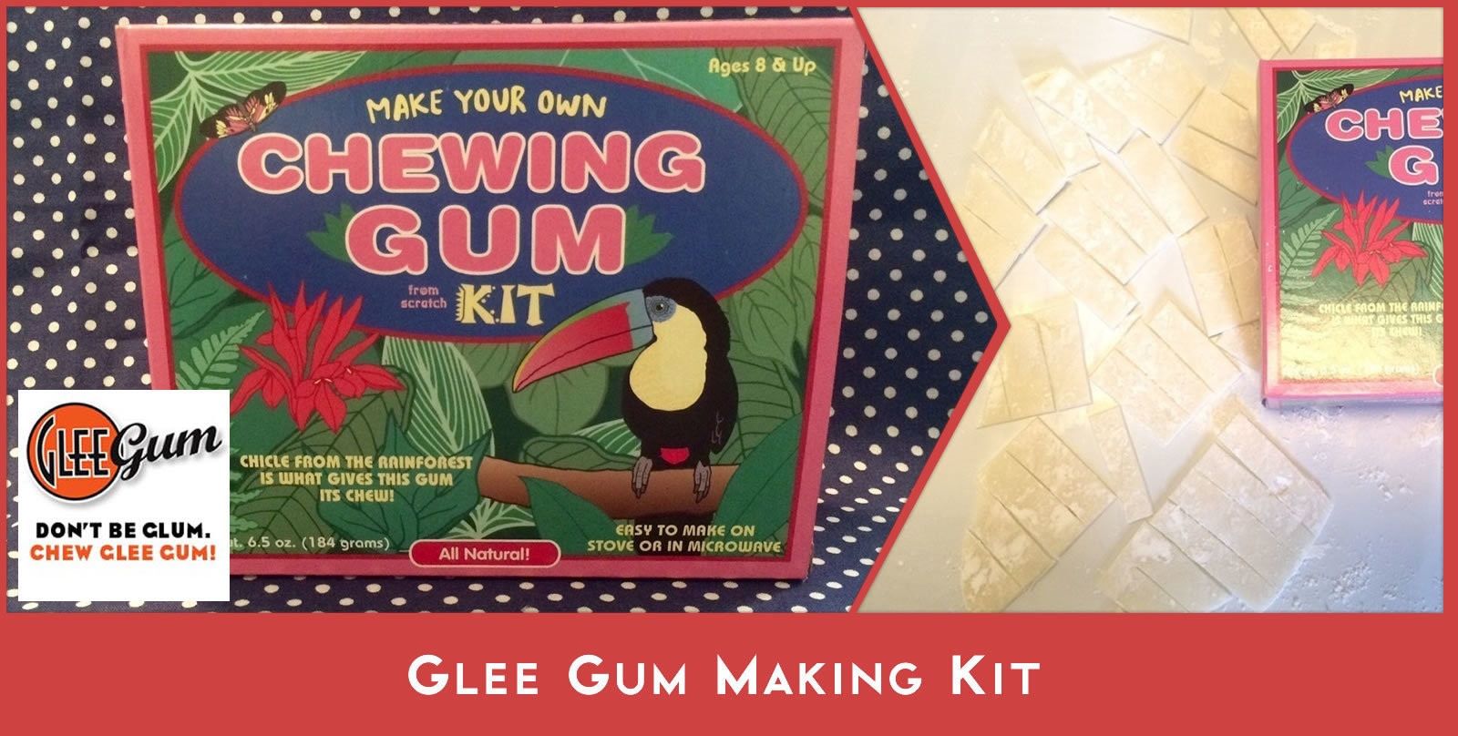 Glee Gum Making Kit · Craft Test Sidekicks · Cut Out + Keep Craft Blog