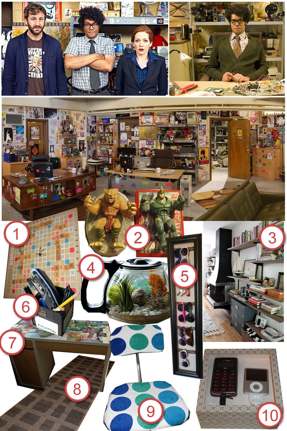 IT Crowd Office · DIY The Room · Cut Out + Keep Craft Blog