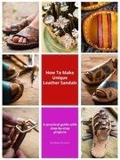 How To Make Unique Leather Sandals eBook