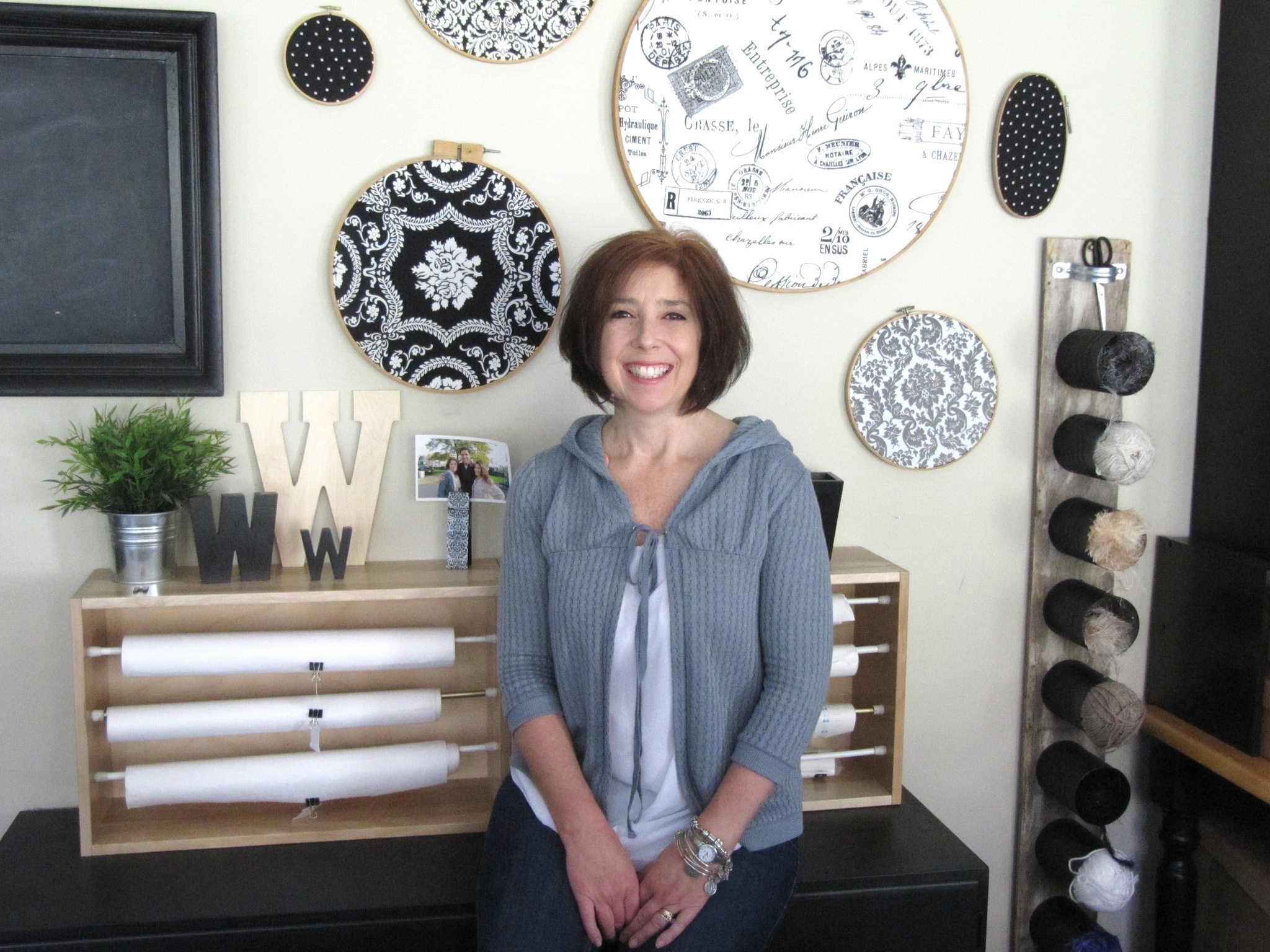 Karen's Sewing Room · Craft Room Tours · Cut Out + Keep Craft Blog