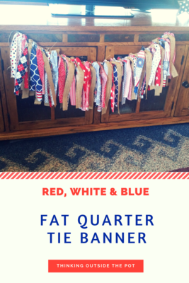 Medium fat quarter tie banner