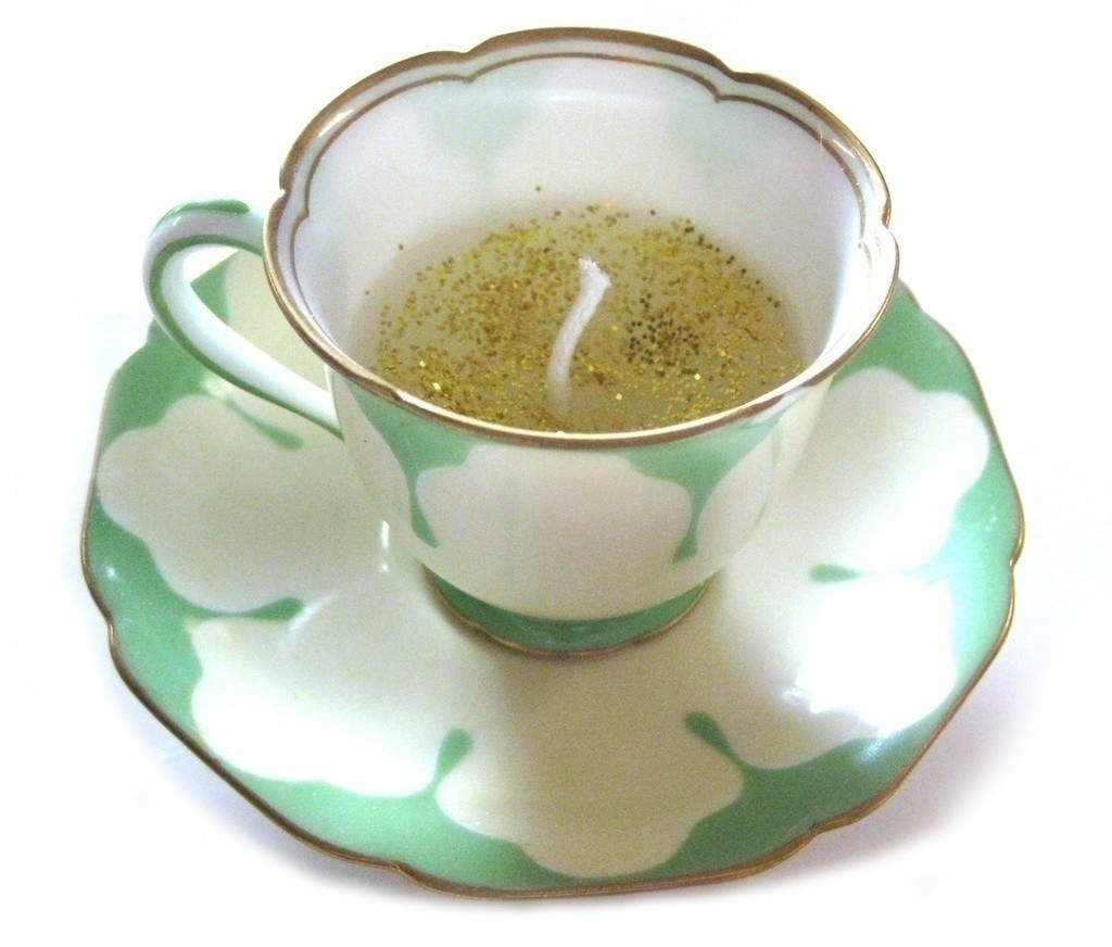 Teacup Candle How To Make A Tea Cup Candle Melting On Cut Out Keep
