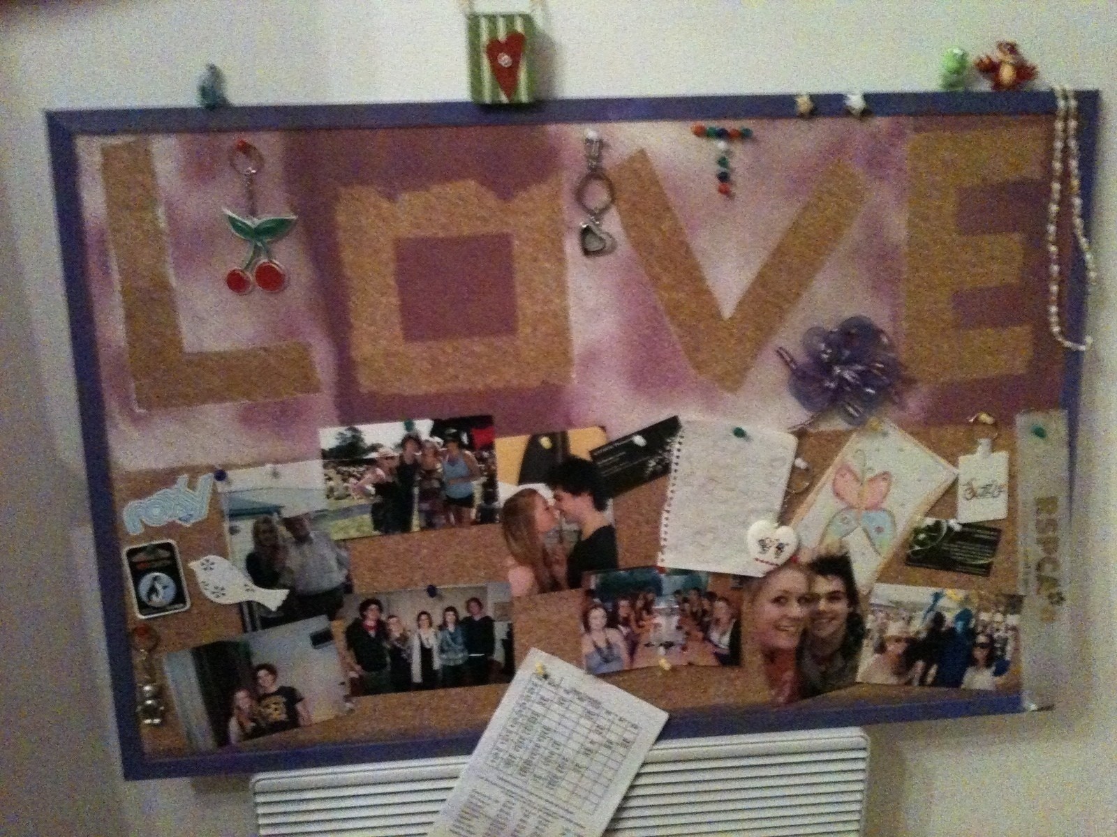 Painted Cork Board How To Make A Corkboard Spray Painting And 