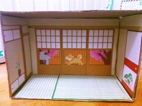 Japanese Paper House Diorama Â· A Dolls House Â· Decorating and