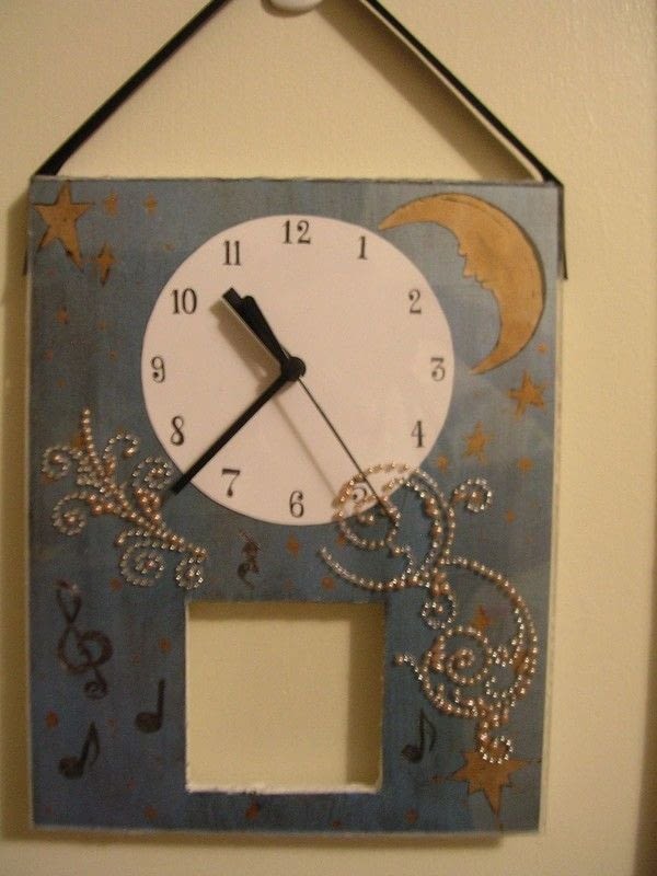 Clock Photo Frame · How To Make A Clock · Art and Decorating on Cut Out
