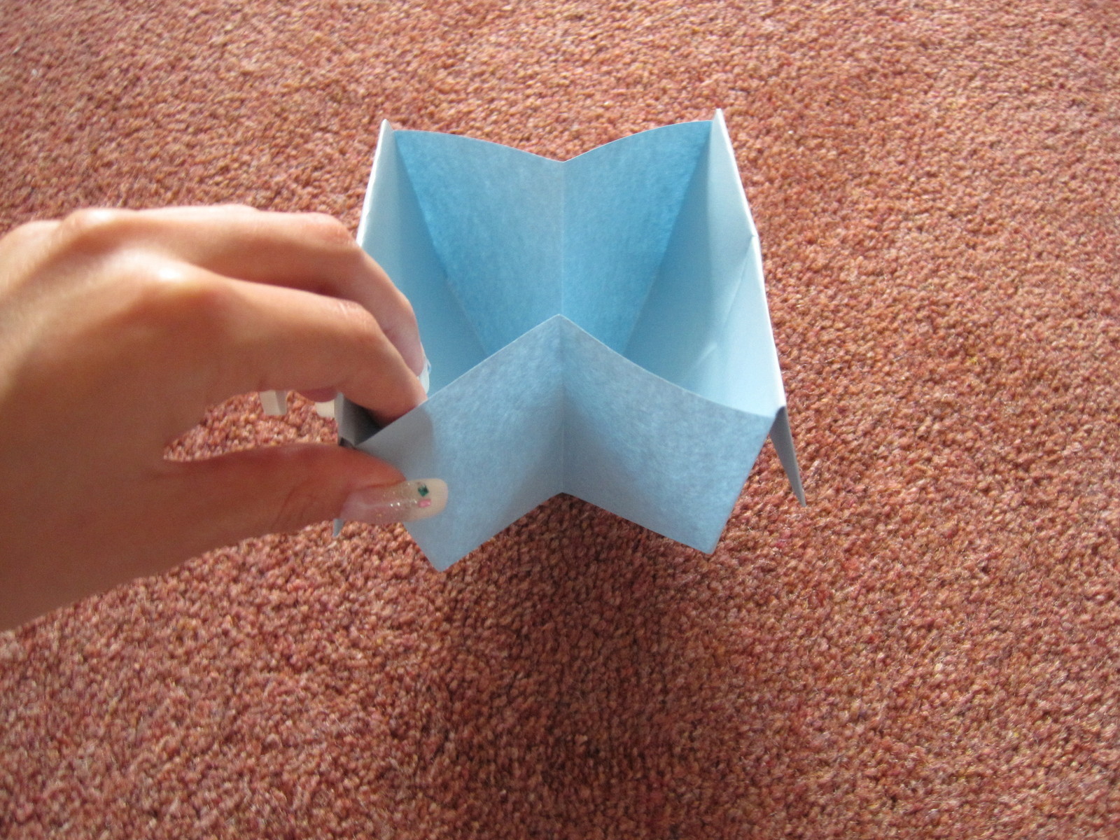 Quick Origami Disposable Trash Box How To Fold An Origami