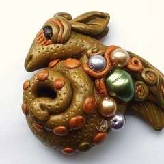 dragons a clay dragon art drawing and beauty on cut christmas figurenes