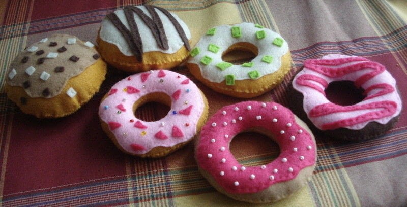 Felt Squishy Doughnuts · A Donut Plushie · Beadwork